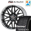 【新品国産5穴100車】 オールシーズンタイヤ ホイール4本セット 225/40R19 グリップマックス シュアグリップ オールシーズン(限定) WORK ワー...