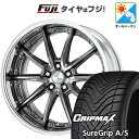 【新品国産5穴100車】 オールシーズンタイヤ ホイール4本セット 225/40R19 グリップマックス シュアグリップ オールシーズン(限定) WORK ワー...