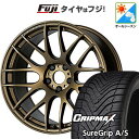 【新品国産5穴114.3車】 オールシーズンタイヤ ホイール4本セット 225/40R19 グリップマックス シュアグリップ オールシーズン(限定) WORK ワーク エモーション M8R 19インチ(送料無料)