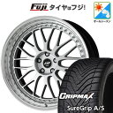 【新品国産5穴114.3車】 オールシーズンタイヤ ホイール4本セット 225/40R19 グリップマックス シュアグリップ オールシーズン(限定) WORK ...