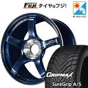【新品国産5穴114.3車】 オールシーズンタイヤ ホイール4本セット 215/50R18 グリップマックス シュアグリップ オールシーズン(限定) ヨコハマ アドバンレーシング TC-4 SE 18インチ(送料無料)