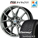 【新品国産5穴114.3車】 オールシーズンタイヤ ホイール4本セット 225/40R19 グリップマックス シュアグリップ オールシーズン(限定) RAYS ...