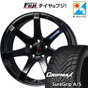 【新品国産5穴114.3車】 オールシーズンタイヤ ホイール4本セット 215/50R18 グリップマックス シュアグリップ オールシーズン(限定) ENKEI エンケイ PF07 フジオリジナルカラー 18インチ(送料無料)