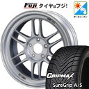 【新品国産5穴114.3車】 オールシーズンタイヤ ホイール4本セット 215/50R18 グリップマックス シュアグリップ オールシーズン(限定) ENKEI エンケイ RP-F1 18インチ(送料無料)