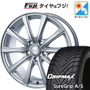 【新品国産5穴114.3車】 オールシーズンタイヤ ホイール4本セット 215/50R18 グリップマックス シュアグリップ オールシーズン(限定) インターミラノ AZ-SPORTS NR-10 18インチ(送料無料)
