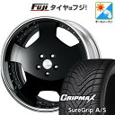 【新品国産5穴114.3車】 オールシーズンタイヤ ホイール4本セット 235/60R18 グリップマックス シュアグリップ オールシーズン(限定) WORK ワーク ランベック LDZ 18インチ(送料無料)