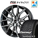 【新品国産5穴114.3車】 オールシーズンタイヤ ホイール4本セット 225/40R19 グリップマックス シュアグリップ オールシーズン(限定) 共豊 ガレ...