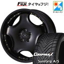 【新品国産5穴114.3車】 オールシーズンタイヤ ホイール4本セット 225/40R19 グリップマックス シュアグリップ オールシーズン(限定) WEDS ...