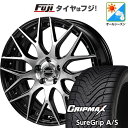 【新品国産5穴114.3車】 オールシーズンタイヤ ホイール4本セット 225/40R19 グリップマックス シュアグリップ オールシーズン(限定) モンツァ ...