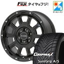 【新品国産5穴114.3車】 オールシーズンタイヤ ホイール4本セット 235/60R18 グリップマックス シュアグリップ オールシーズン(限定) ジャオス アダマスBL5 18インチ(送料無料)