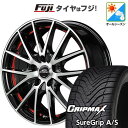 【新品国産5穴114.3車】 オールシーズンタイヤ ホイール4本セット 215/50R18 グリップマックス シュアグリップ オールシーズン(限定) MID WHEELS RX27 18インチ(送料無料)