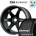 【新品国産5穴114.3車】 オールシーズンタイヤ ホイール4本セット 225/40R19 グリップマックス シュアグリップ オールシーズン(限定) RAYS ...