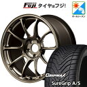 【新品国産5穴114.3車】 オールシーズンタイヤ ホイール4本セット 215/50R18 グリップマックス シュアグリップ オールシーズン(限定) RAYS レイズ ボルクレーシング ZE40 18インチ(送料無料)