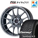 【新品国産5穴114.3車】 オールシーズンタイヤ ホイール4本セット 225/40R19 グリップマックス シュアグリップ オールシーズン(限定) ENKEI...