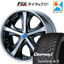 【新品国産5穴114.3車】 オールシーズンタイヤ ホイール4本セット 225/45R19 グリップマックス シュアグリップ オールシーズン(限定) エムズスピ...