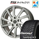 【新品国産5穴114.3車】 オールシーズンタイヤ ホイール4本セット 215/50R18 グリップマックス シュアグリップ オールシーズン(限定) ブランドルライン ボレアノ10 メタリックグレー トヨタ車専用 18インチ(送料無料)