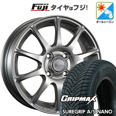 【新品】ライズ/ロッキー（ガソリン） オールシーズンタイヤ ホイール4本セット 195/60R17 グリップマックス シュアグリップ オールシーズン ナノ(限定) ブリヂストン エコフォルム SE-23 17インチ(送料無料)