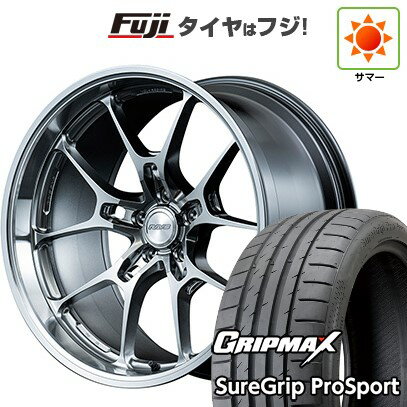 【新品】レクサスNX 2021/11- 夏タイヤ ホイール4本セット 235/50R20 グリップマックス シュアグリップ PRO SPORT BSW（限定） RAYS レイズ ボルクレーシング G025 LC 20インチ(送料無料) サマータイヤ