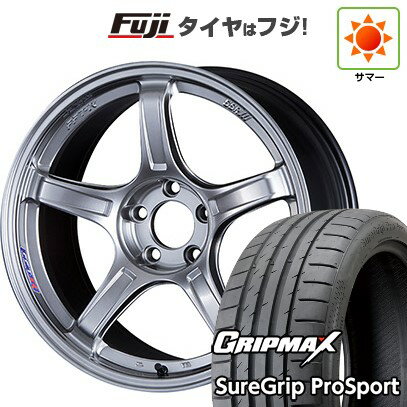 【新品国産車用5穴114.3】 夏タイヤ ホイール4本セット 245/45R19 グリップマックス シュアグリップ PRO SPORT BSW（限定） SSR GT GTX03 19インチ(送料無料)