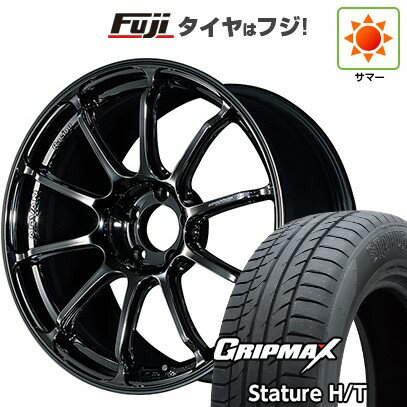 【新品国産車用5穴114.3】 夏タイヤ ホイール4本セット 225/45R19 グリップマックス スタチャー H/T BSW（限定） ヨコハマ アドバンレーシング RSIII 19インチ(送料無料)