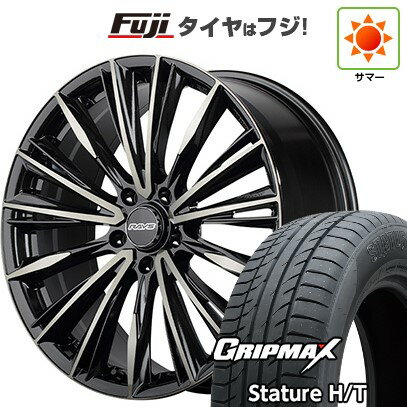 【新品国産車用5穴114.3】 夏タイヤ ホイール4本セット 225/50R18 グリップマックス スタチャー H/T BSW（限定） RAYS レイズ ベルサス クラフトコレクション ヴォウジェ LIMITED (6EZ) 18インチ(送料無料)