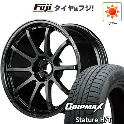 【新品国産車用5穴114.3】 夏タイヤ ホイール4本セット 225/55R19 グリップマックス スタチャー H/T BSW（限定） RAYS レイズ グラムライツ 57NR 19インチ(送料無料)