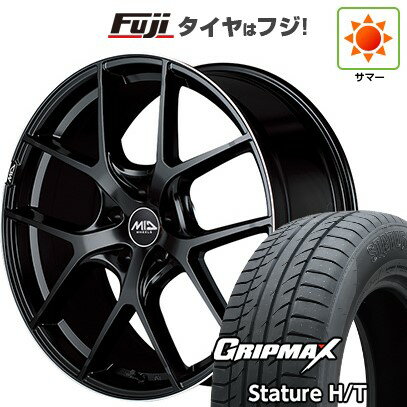 【新品国産車用5穴114.3】 夏タイヤ ホイール4本セット 225/65R17 グリップマックス スタチャー H/T BSW（限定） MID WHEELS MID EXCLUSIVE 025F 17インチ(送料無料)