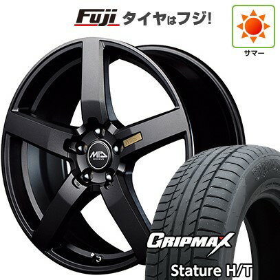 【新品国産車用5穴114.3】 夏タイヤ ホイール4本セット 225/45R19 グリップマックス スタチャー H/T BSW（限定） MID WHEELS MID EXCLUSIVE 050F 19インチ(送料無料)