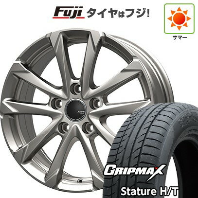 【新品国産車用5穴114.3】 夏タイヤ ホイール4本セット 225/65R17 グリップマックス スタチャー H/T BSW（限定） モンツァ ZACK JP-325 7J 17インチ(送料無料)