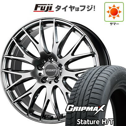【新品国産車用5穴114.3】 夏タイヤ ホイール4本セット 225/45R19 グリップマックス スタチャー H/T BSW（限定） RAYS レイズ ホムラ 2X9Plus 19インチ(送料無料)