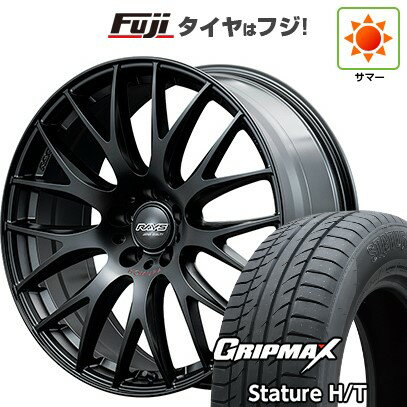 【新品国産車用5穴114.3】 夏タイヤ ホイール4本セット 225/55R19 グリップマックス スタチャー H/T BSW（限定） RAYS レイズ ホムラ 2X9Plus SPORT EDITION 19インチ(送料無料)