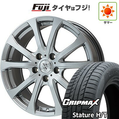 【新品国産車用5穴114.3】 夏タイヤ ホイール4本セット 225/65R17 グリップマックス スタチャー H/T BSW（限定） ビッグウエイ TRG-バーンII 7J 17インチ(送料無料)