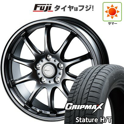 【新品国産車用5穴114.3】 夏タイヤ ホイール4本セット 235/55R18 グリップマックス スタチャー H/T BSW（限定） ビッグウエイ BWスポーツ ZT10 7.5J 18インチ(送料無料)