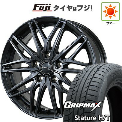 【新品国産車用5穴114.3】 夏タイヤ ホイール4本セット 225/50R18 グリップマックス スタチャー H/T BSW（限定） トピー シビラ NEXT W45 18インチ(送料無料)