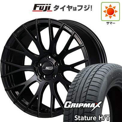【新品国産車用5穴100】 夏タイヤ ホイール4本セット 225/55R18 グリップマックス スタチャー H/T BSW（限定） SSR ライナー M10モノブロック 18インチ(送料無料)