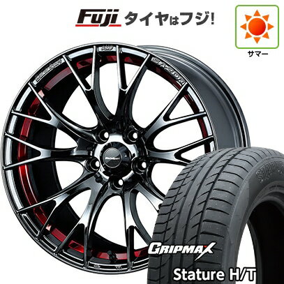 【新品国産車用5穴114.3】 夏タイヤ ホイール4本セット 225/50R18 グリップマックス スタチャー H/T BSW（限定） WEDS ウェッズスポーツ SA-20R 18インチ(送料無料)