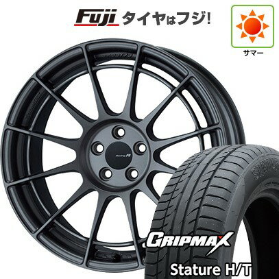 【新品国産車用5穴114.3】 夏タイヤ ホイール4本セット 225/65R17 グリップマックス スタチャー H/T BSW（限定） ENKEI エンケイ NT03 RR 17インチ(送料無料)