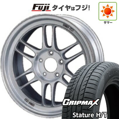【新品国産車用5穴114.3】 夏タイヤ ホイール4本セット 225/50R18 グリップマックス スタチャー H/T BSW（限定） ENKEI エンケイ RP-F1 18インチ(送料無料)