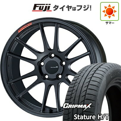 【新品国産車用5穴114.3】 夏タイヤ ホイール4本セット 225/50R18 グリップマックス スタチャー H/T BSW（限定） ENKEI エンケイ GTC01 RR 18インチ(送料無料)