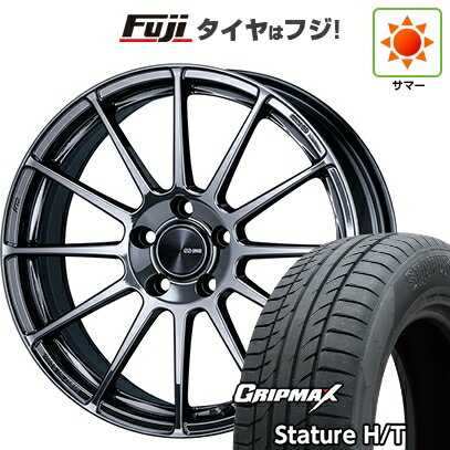 【新品国産車用5穴114.3】 夏タイヤ ホイール4本セット 225/50R18 グリップマックス スタチャー H/T BSW（限定） ENKEI エンケイ PF03 LIMITED EDITION 18インチ(送料無料)