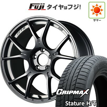 【新品国産車用5穴114.3】 夏タイヤ ホイール4本セット 235/55R18 グリップマックス スタチャー H/T BSW（限定） SSR GT GTX02 18インチ(送料無料)
