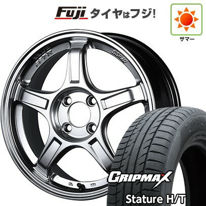 【新品国産車用5穴100】 夏タイヤ ホイール4本セット 225/55R18 グリップマックス スタチャー H/T BSW（限定） SSR GT GTX03 18インチ(送料無料)
