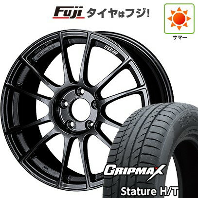 【新品国産車用5穴114.3】 夏タイヤ ホイール4本セット 225/50R18 グリップマックス スタチャー H/T BSW（限定） SSR GT GTX04 18インチ(送料無料)