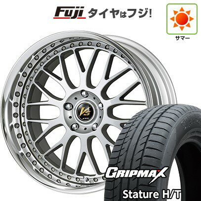 【新品国産車用5穴114.3】 夏タイヤ ホイール4本セット 225/55R18 グリップマックス スタチャー H/T BSW（限定） WORK ワーク VS VS-XX 7.5J 18インチ(送料無料)