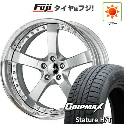 【新品国産車用5穴114.3】 夏タイヤ ホイール4本セット 225/55R19 グリップマックス スタチャー H/T BSW（限定） WORK ワーク エクイップ E05 19インチ(送料無料)