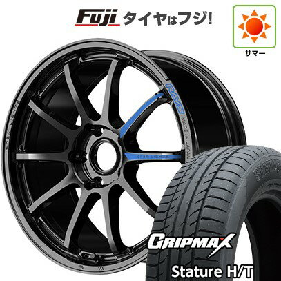 【新品国産車用5穴114.3】 夏タイヤ ホイール4本セット 235/50R18 グリップマックス スタチャー H/T BSW（限定） RAYS レイズ グラムライツ 57NR SPEC-M 18インチ(送料無料)