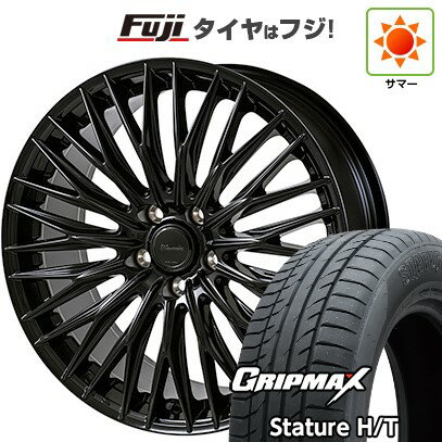 【新品国産車用5穴114.3】 夏タイヤ ホイール4本セット 225/50R18 グリップマックス スタチャー H/T BSW（限定） モンツァ ワーウィック クライヴァー 18インチ(送料無料)