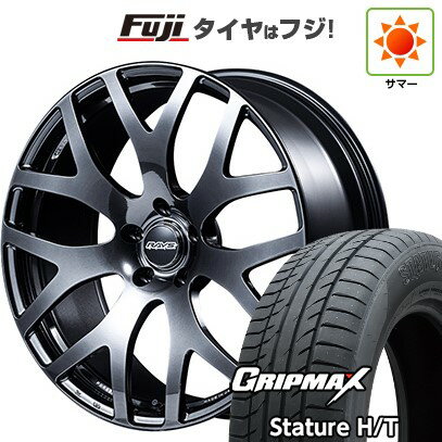 【新品国産車用5穴114.3】 夏タイヤ ホイール4本セット 225/45R19 グリップマックス スタチャー H/T BSW（限定） RAYS レイズ VMF S-01 19インチ(送料無料)