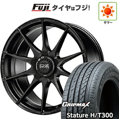 【新品国産車用5穴100】 夏タイヤ ホイール4本セット 225/55R18 グリップマックス スタチャー H/T300 BSW（限定） OZ フォーミュラHLT 7.5J 18インチ(送料無料)