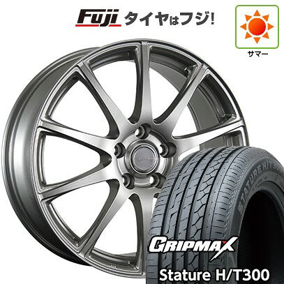 【新品国産車用5穴114.3】 夏タイヤ ホイール4本セット 225/55R19 グリップマックス スタチャー H/T300 BSW(限定2024年製) ブリヂストン エコフォルム SE-23 7.5J 19インチ(送料無料)